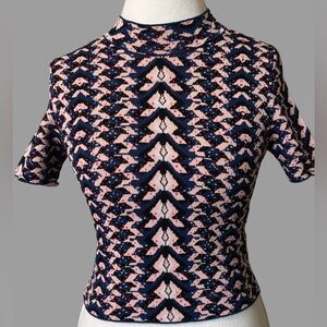 Rachel Rachel Roy Knit Geometric print top
